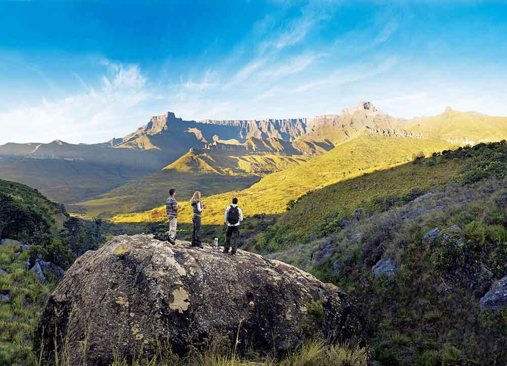 Vandring i Drakensbergen, Panorama Route, Sydafrika