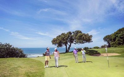 Golfbana i Sydafrika