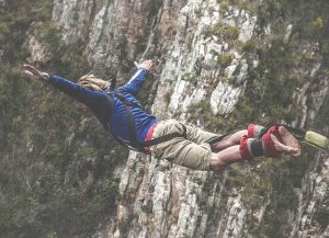 Bungyjump, en aktivitet i Sydafrika