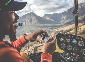 helikoptertur i Kapstaden är en av många aktiviteter i Sydafrika