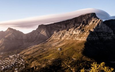 Utsikt över Taffelberget, Kapstaden
